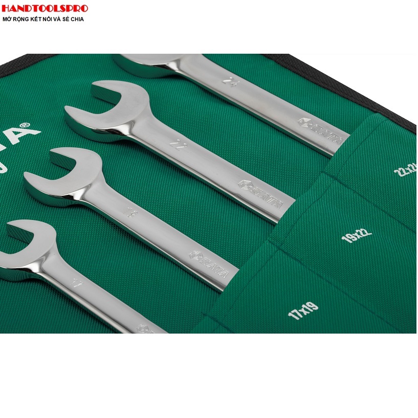 5.5-24mm Bộ cờ lê 2 đầu miệng Sata 08009