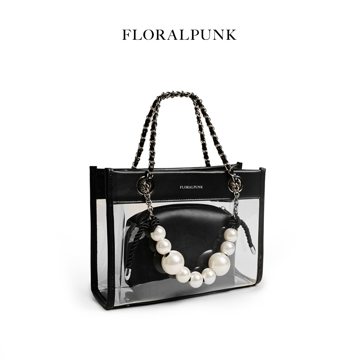 Túi xách Floralpunk Downtown Transparent Bag size Mini