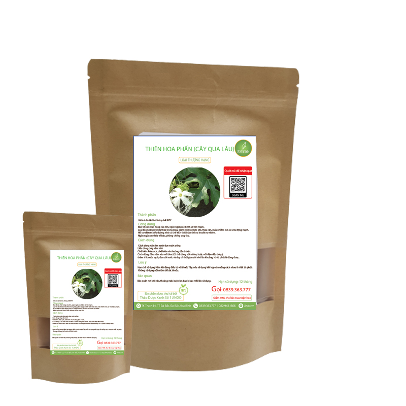 Thiên hoa phấn khô thượng hạng JINDO 1kg