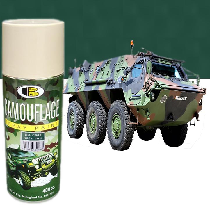 [HCM]Sơn màu lính( Camouflage) Bosny( Forest green)