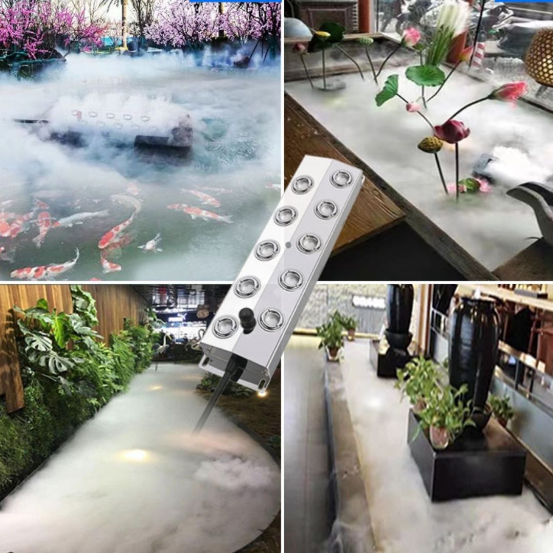 Vỉ phun sương siêu âm 10 mắt phun