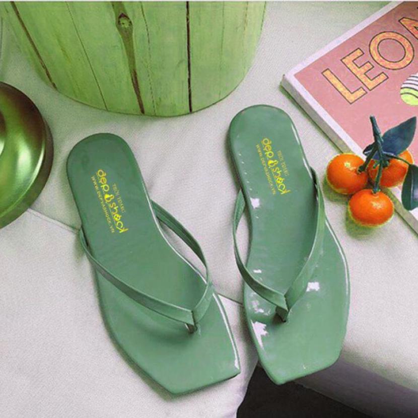 Dép nữ xỏ ngón quai mảnh điệu đà dạo phố, đi biển có bigsize từ size 33 đến 43-12017 giá rẻ