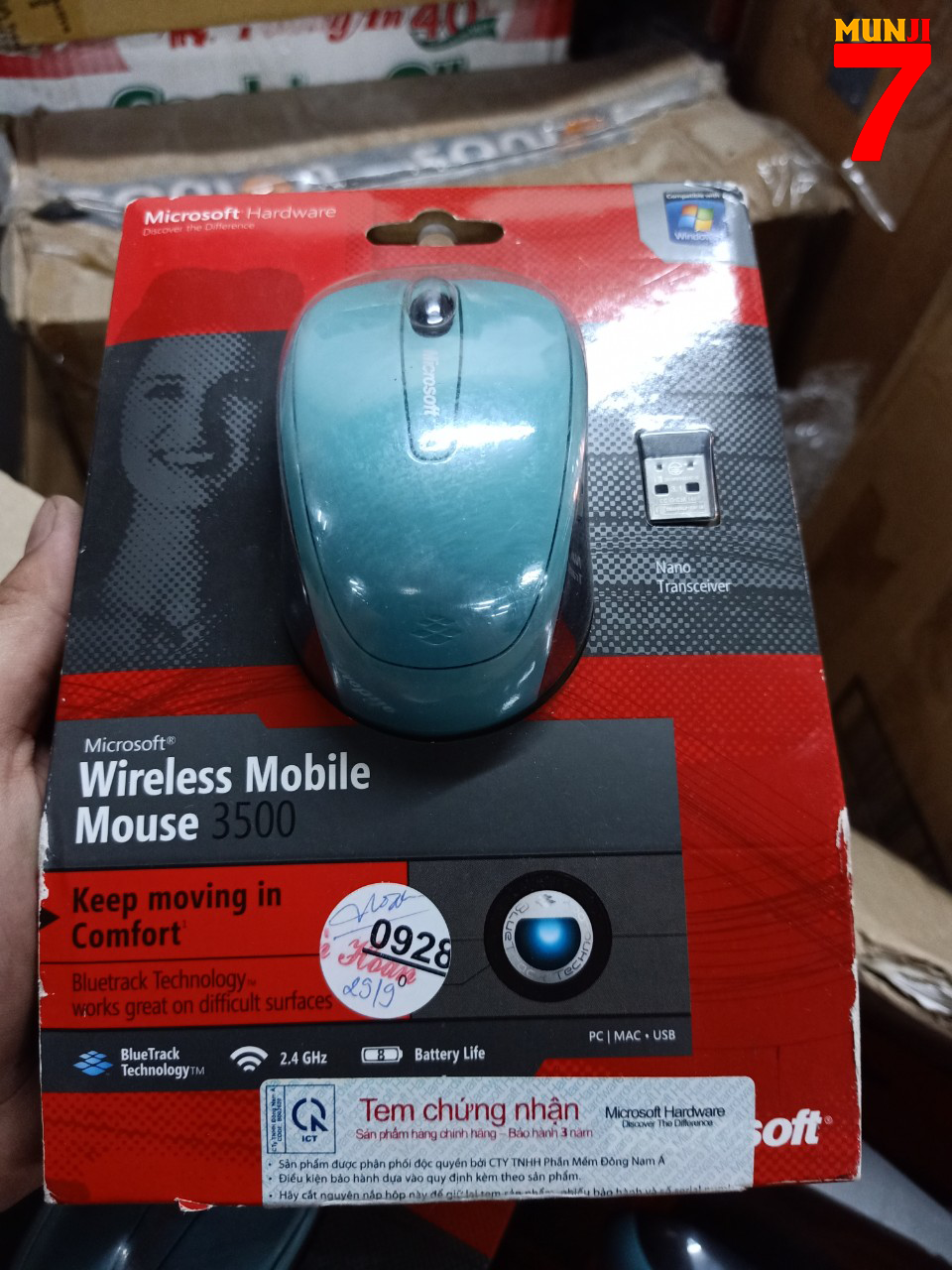 Chuột Wireless Microsoft 3500