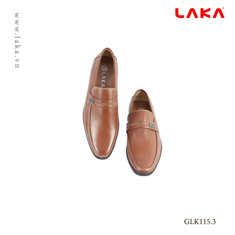 Giày nam da bò thật LAKA 115