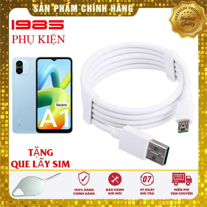 Cáp sạc nhanh cho xiaomi redmi a1