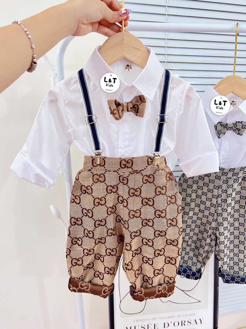 Set yếm công tử dài siêu cưng cho bé 10-20kg