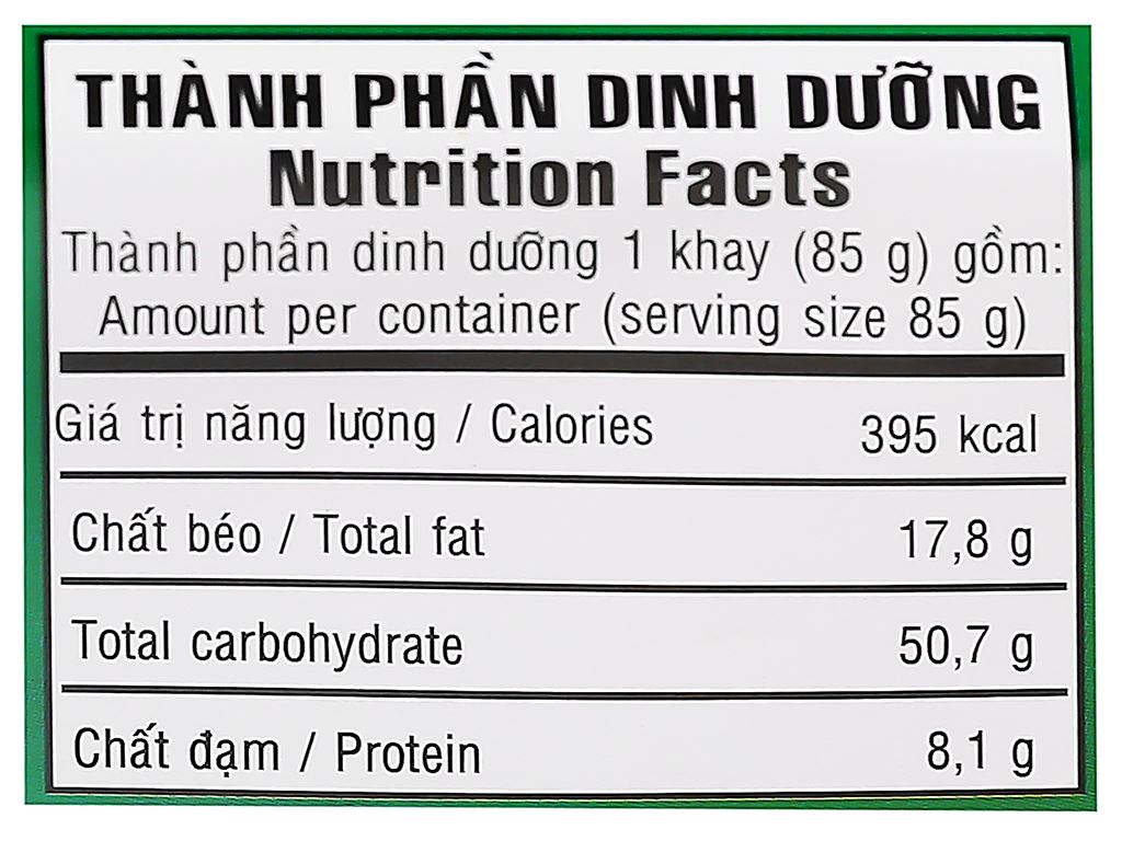 Mì xào Táo Quân thập cẩm khay 85g - BAT MUOI