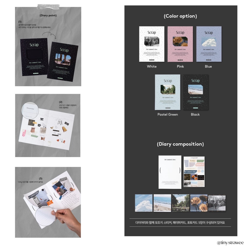 Lucalab planner 2022 chính hãng - Scrap memory