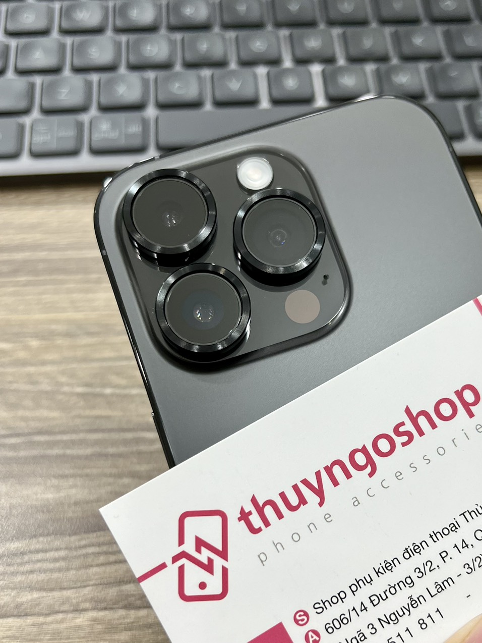 Viền nhôm camera siêu mỏng (ở giữa rỗng) iPhone 14 Pro Max - iPhone 14 Pro - iPhone 14 Plus - iPhone 14