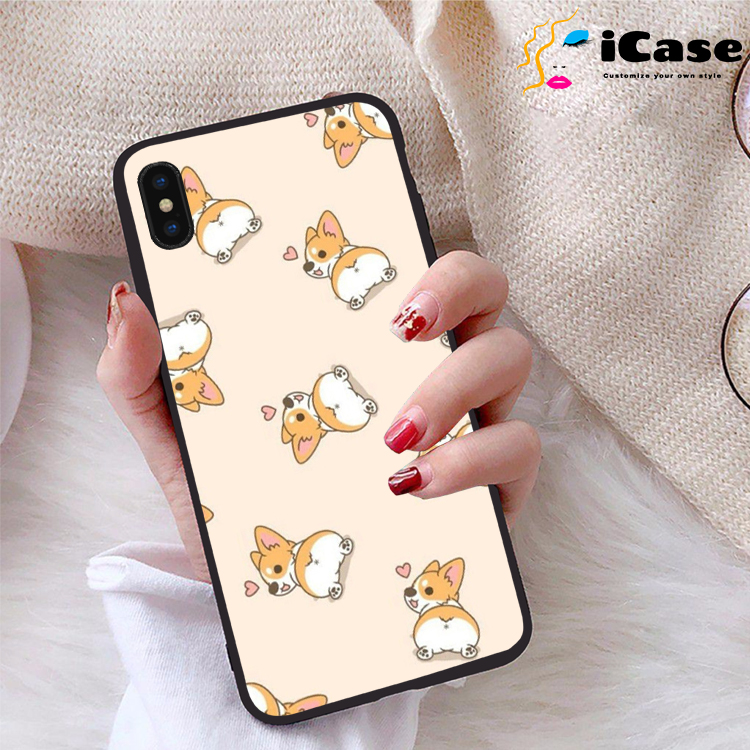 Ốp lưng iPhone Xs Max viền dẻo TPU BST Kawai