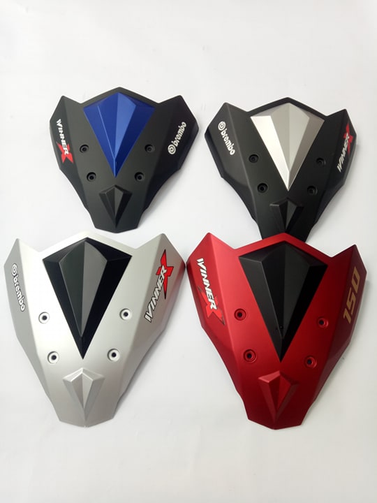 Chắn gió-ốp đầu xe máy honda  winner X.