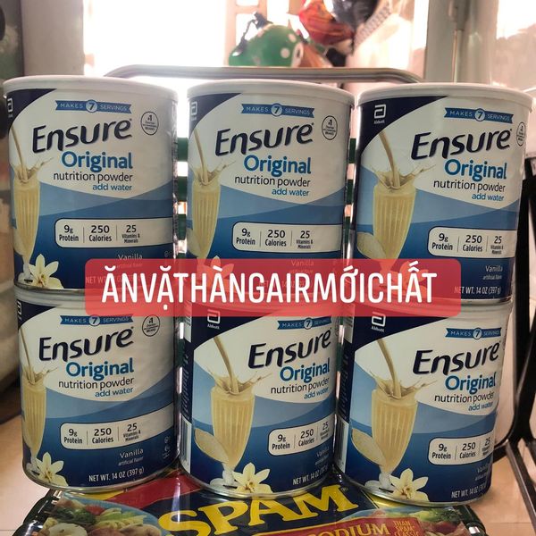 [MỚI NHẤT 01/2026]Sữa Bột Ensure Mỹ Hộp 397 Gram
