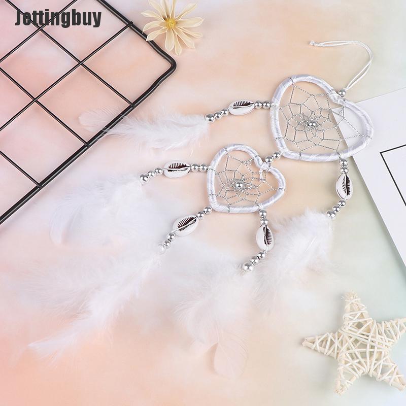 Jettingbuy nuwg Feather Dream Catcher Wind Chimes Car Interior Wall Dreamcatcher Ornaments