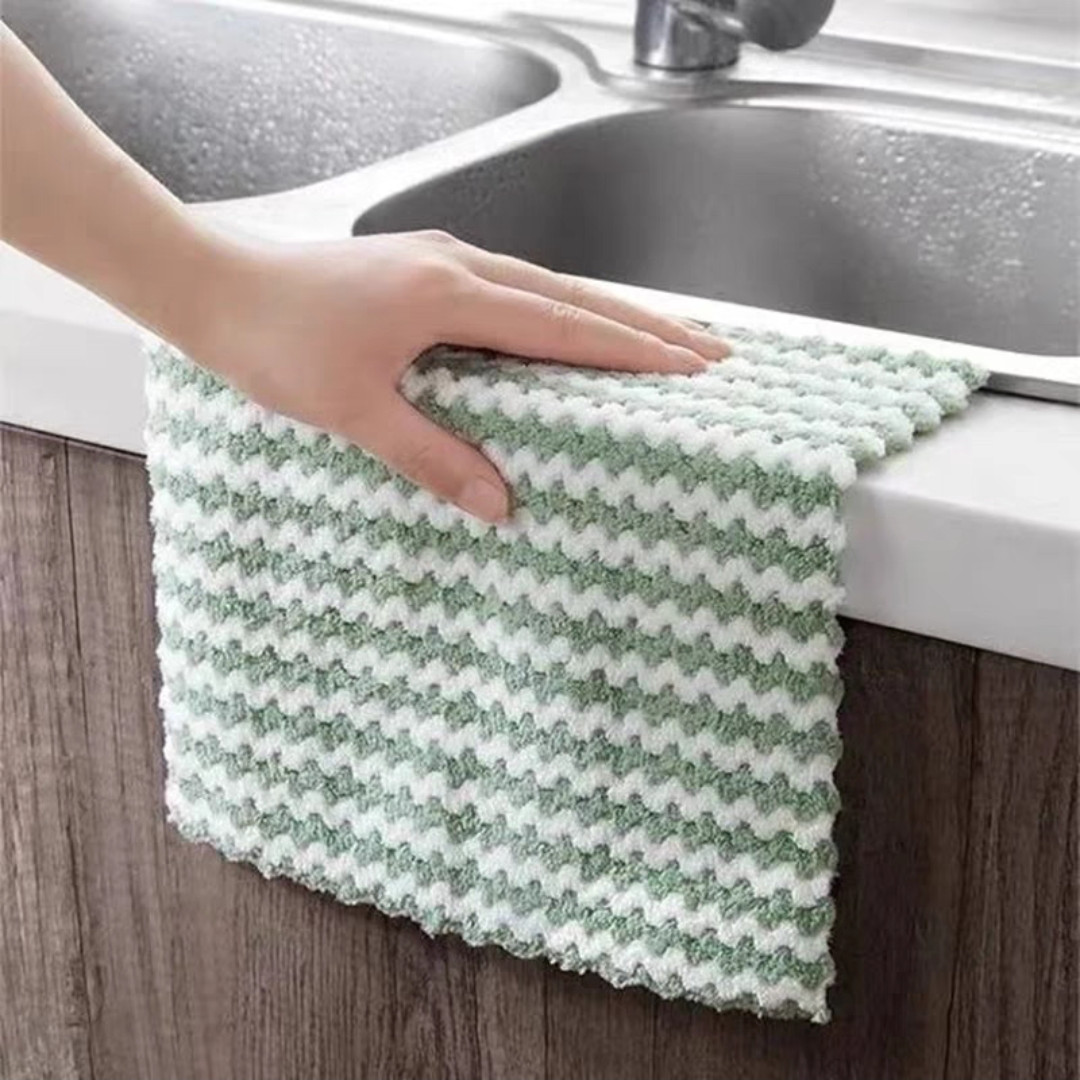 Khăn lau đa năng siêu thấm nước chất liệu mềm mịn (25*25cm)