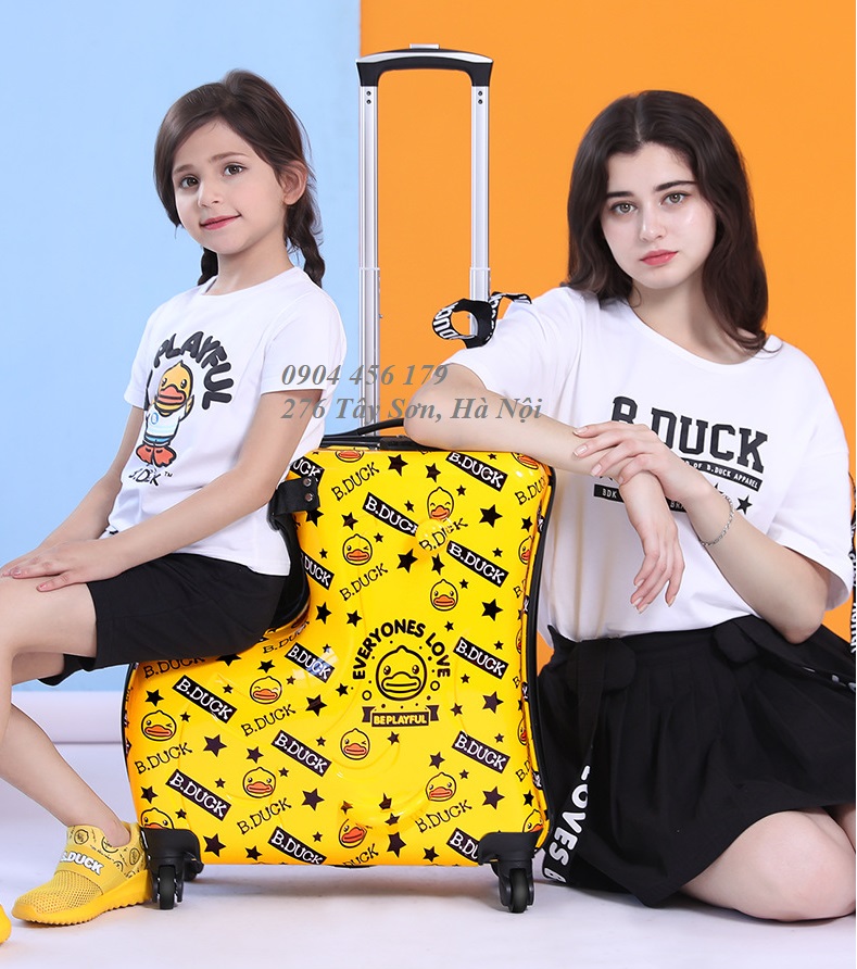 VALI KÉO VỊT BDUCK SIÊU HOT, SIÊU BỀN ĐẸP.