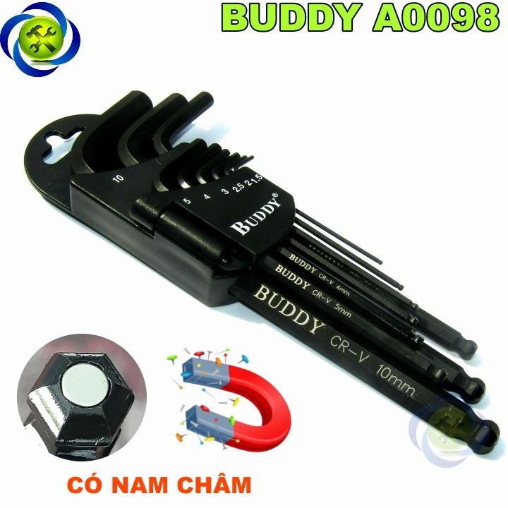 [HCM]Bộ lục giác 9 cây Buddy BA0098 có nam châm