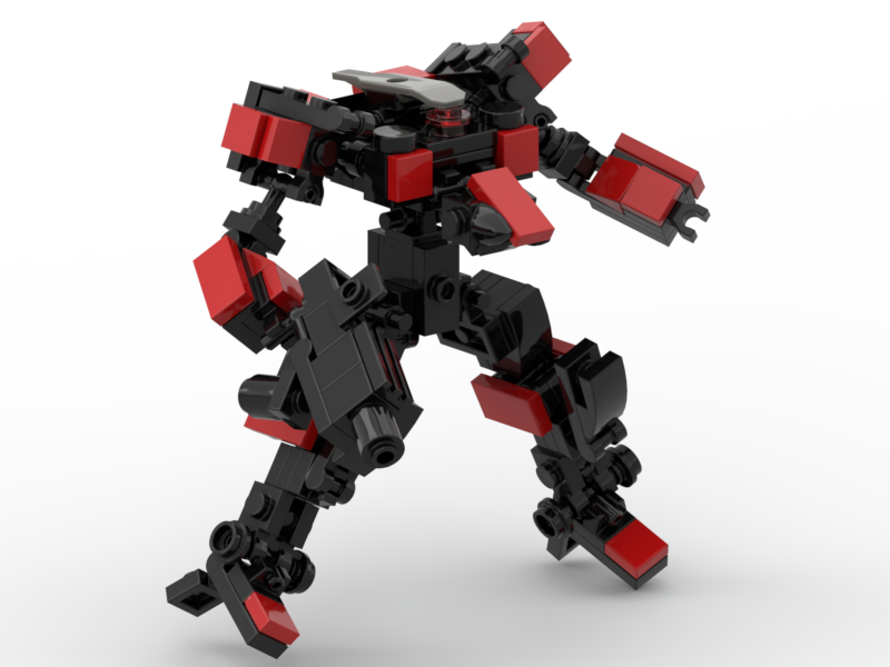 Đồ chơi lắp ráp Non Lego Moc Mech Jet-B