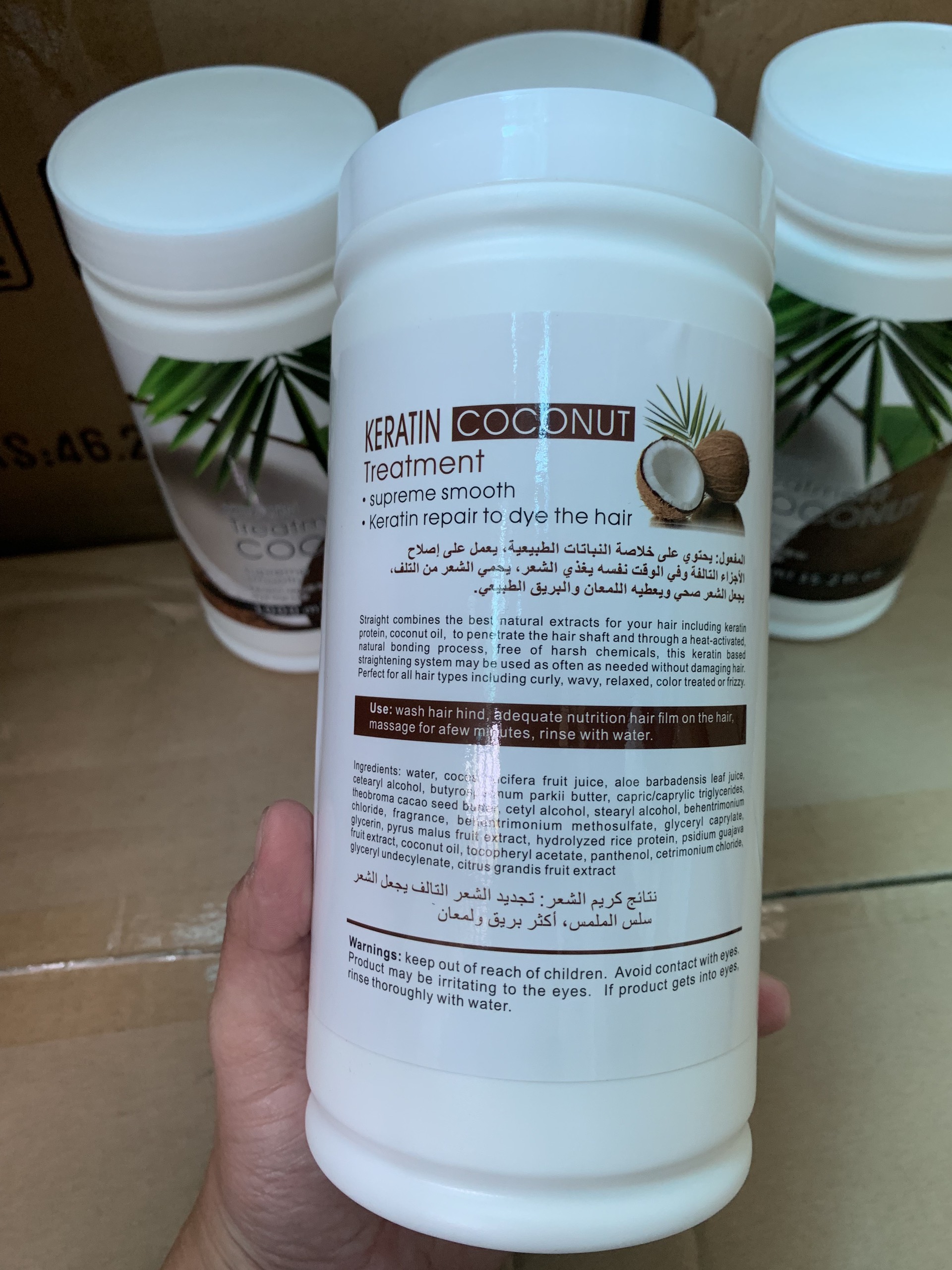 Hấp Dầu Chăm Sóc Tóc Chiết Xuất Từ Sữa & Keratin 1000ml