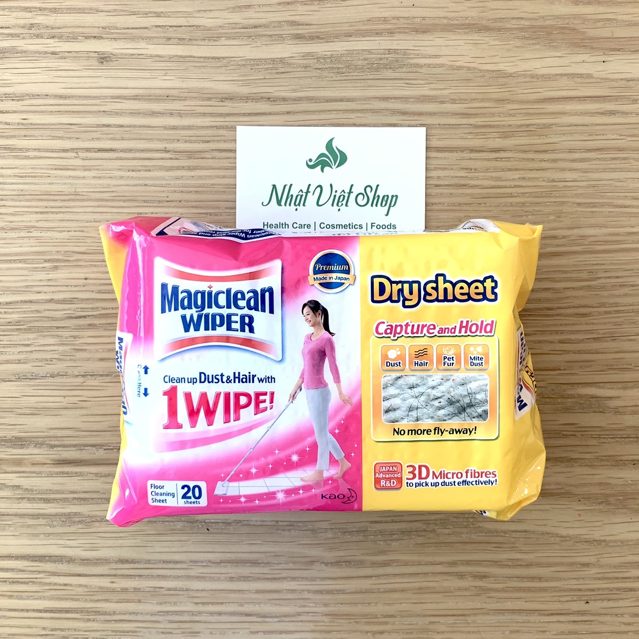 Giẻ Lau Sàn Khô Magiclean 20 Miếng/gói