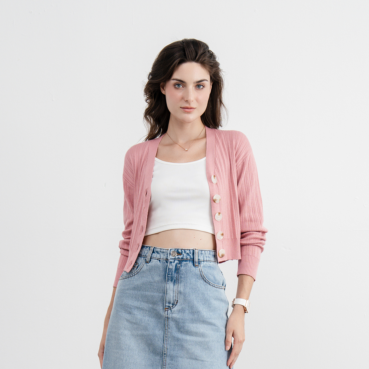 Áo 2 Dây Lamer Croptop D61R23H002