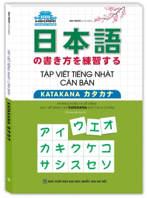 Fahasa - Tập Viết Tiếng Nhật Căn Bản Katakana (Tái Bản 2018)