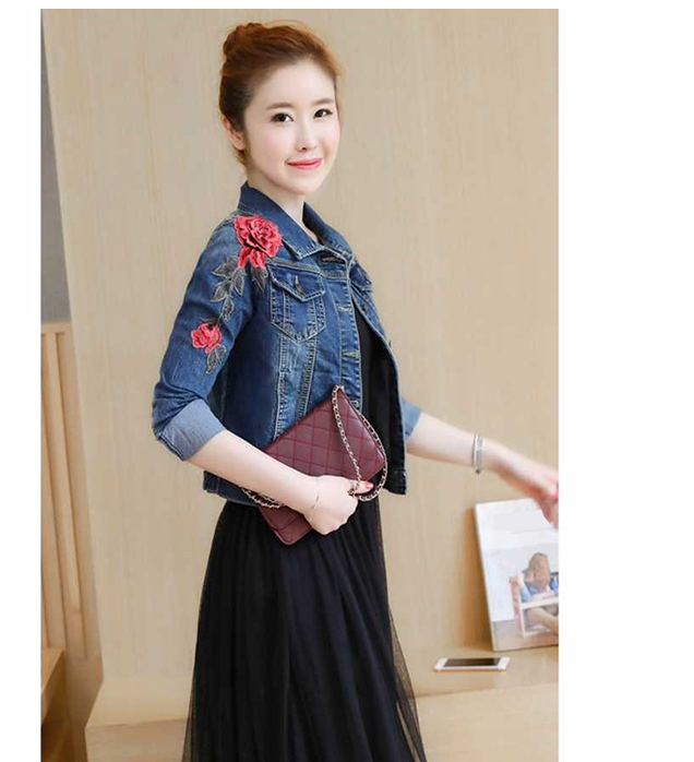 ÁO KHOÁC JEAN NỮ THỜI TRANG AK618