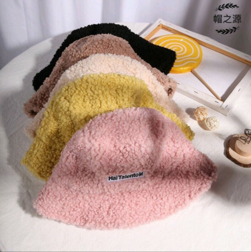 Fleece Hat, Fleece Bucket Hat