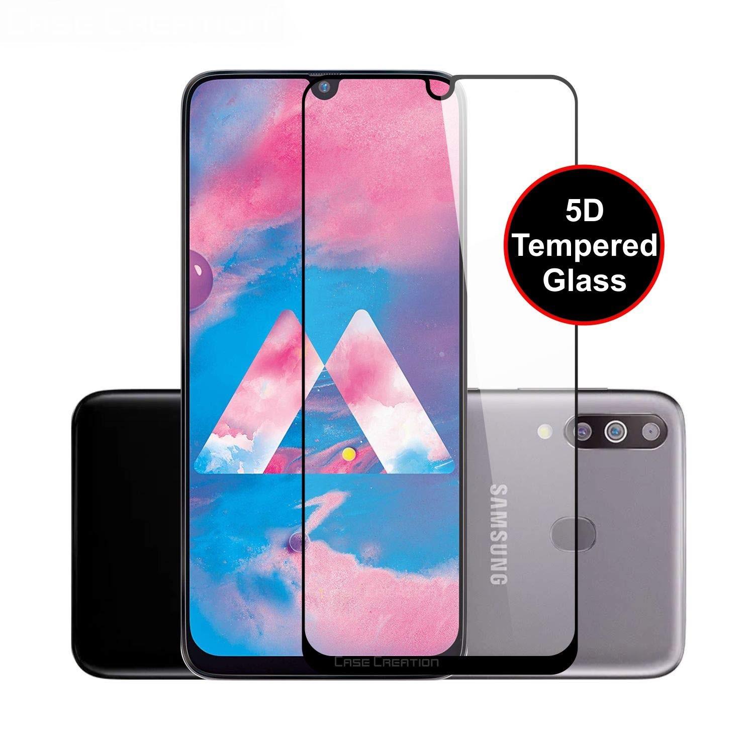 Full Screen Tempered Glass Samsung Galaxy M30 (Black)