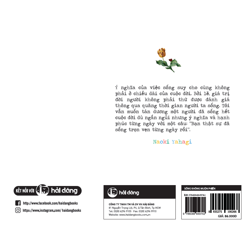 Sách Fahasa - Sống Không Muộn Phiền