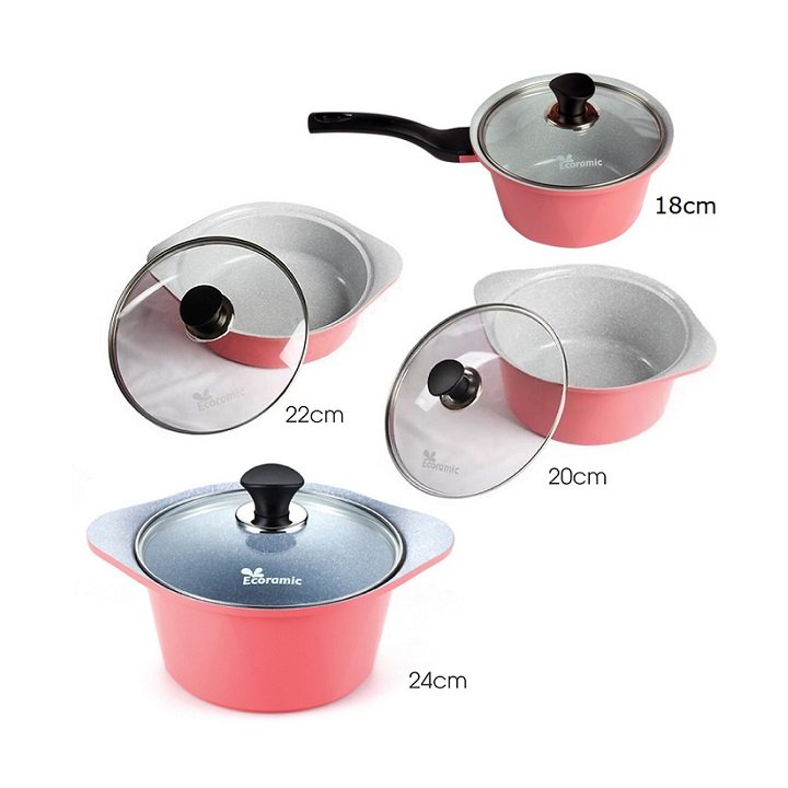[HCM]bộ nồi đá - bộ nồi đá nấu bếp từ