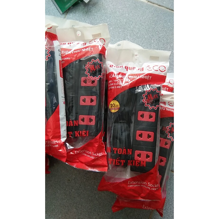 Ổ cấm 3 lỗ điện quang kèm [ rẻ vô địch ]