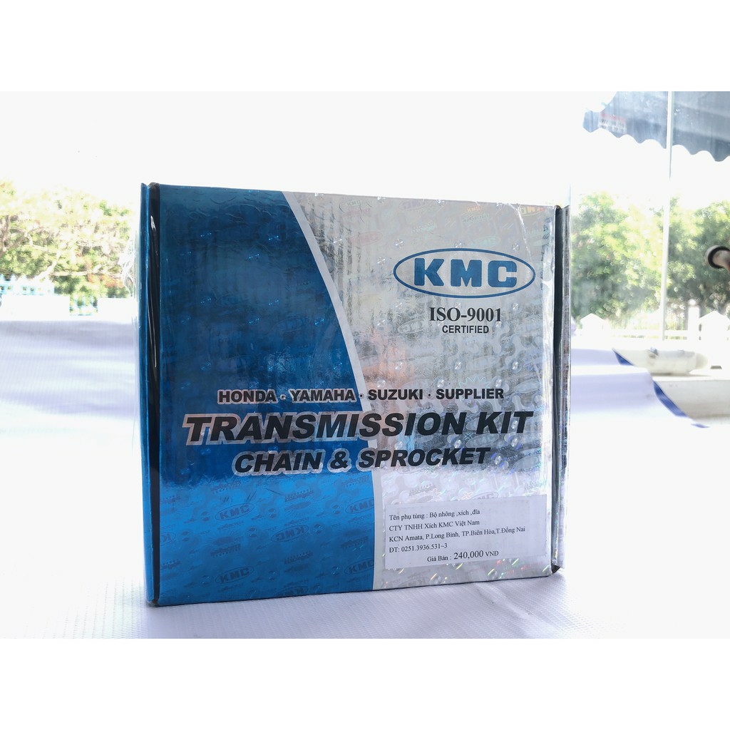 Nhông Sên Dĩa - Future 125 Fi Hiệu KMC [ 14T - 37T ; 428 - 108L ]