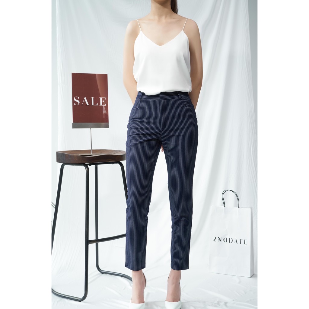 Quần slim-fit nữ kiểu 2NDDATE TR009NS