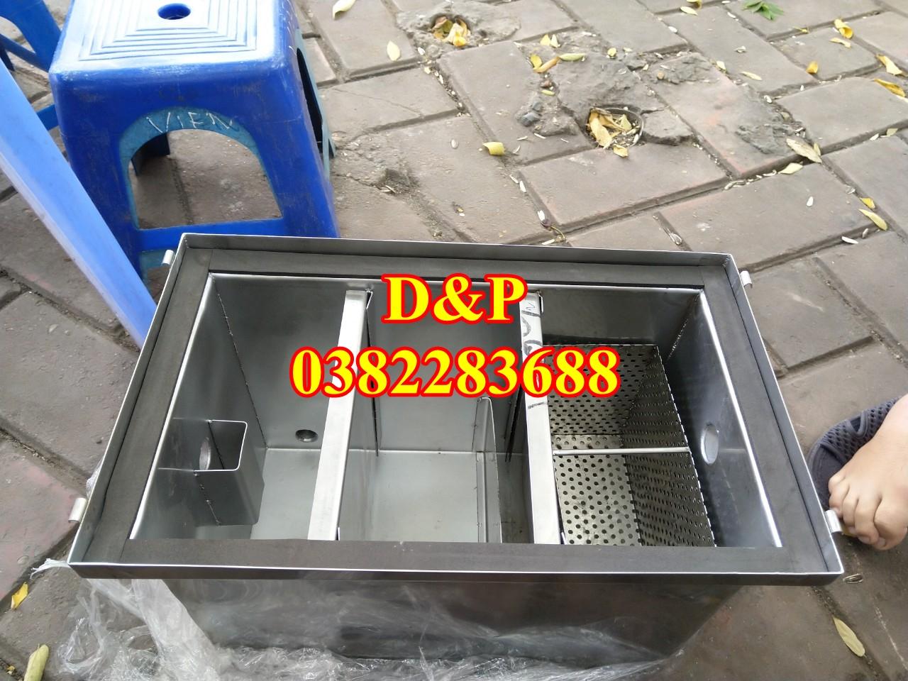 Bể tách mỡ inox 304