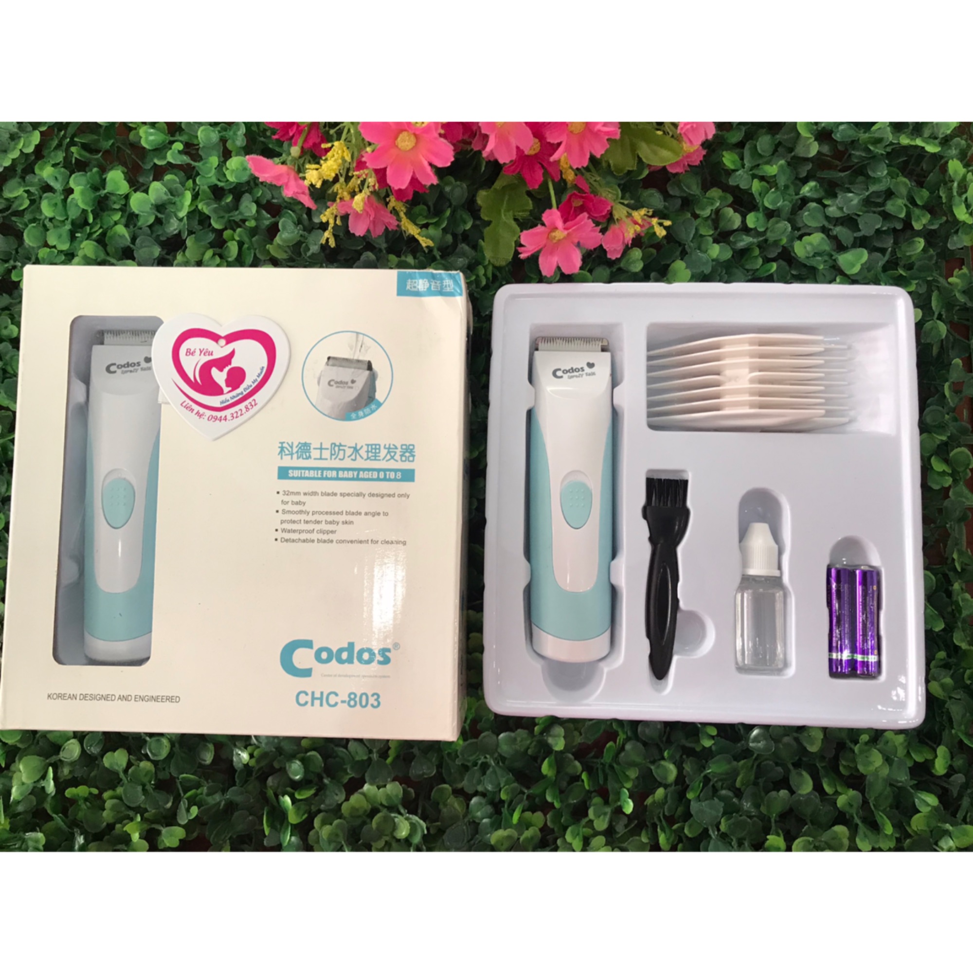Tông Đơ Hớt Tóc Codos CHC 803