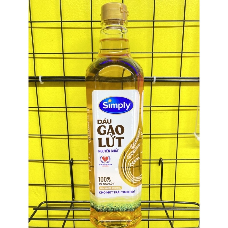 Dầu ăn Simply chai 1 lít