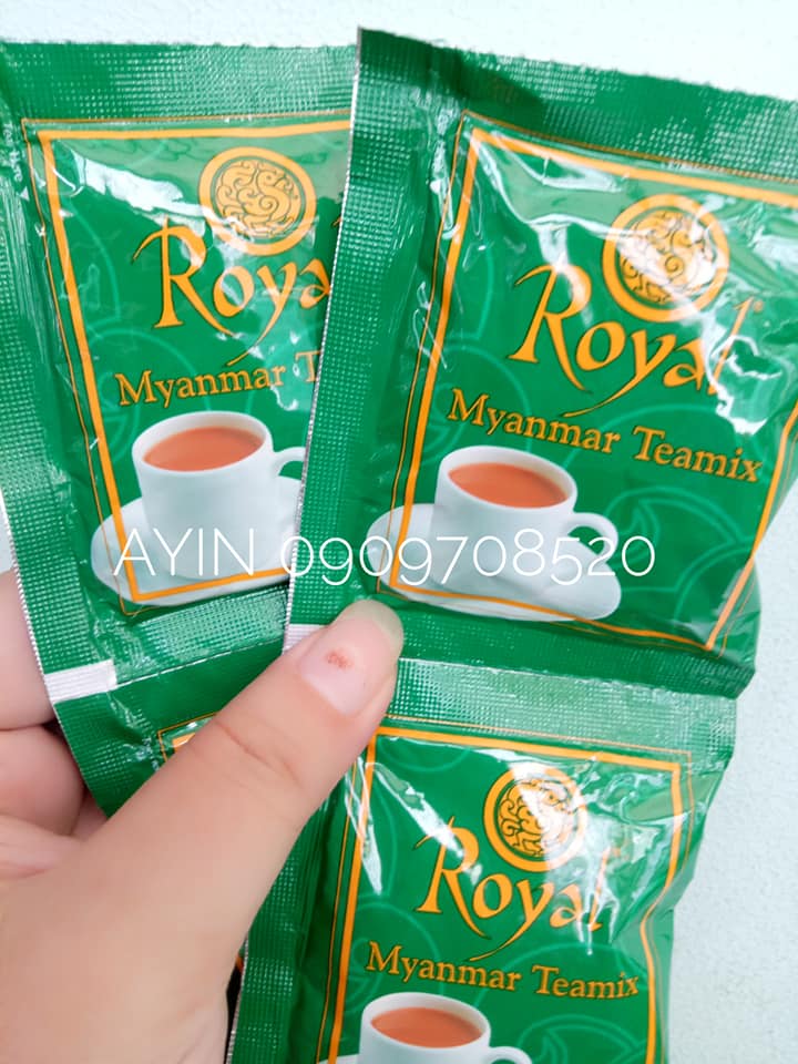 (HSD 04.2027) Trà Sữa Royal Myanmar Teamix 30 gói x 20g