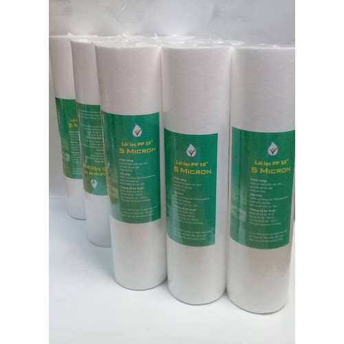 Lõi lọc nước thô số 1 đầu bịt xanh