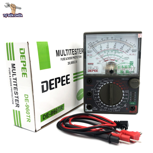 Đồng hồ vạn năng VOM Depee DE-960TR - Đồng hồ đo điện