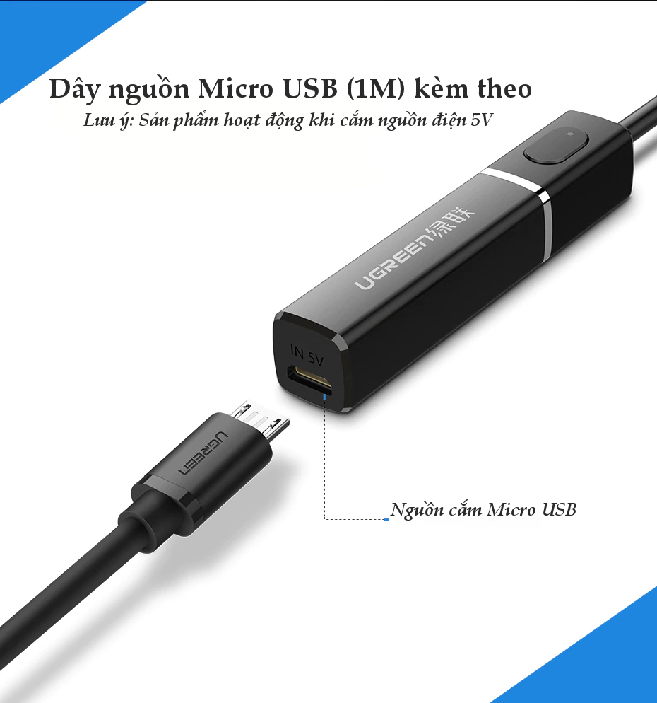 Bộ phát bluetooth 4.2 hỗ trợ APTX Ugreen 50213 chuẩn Quang (Optical)