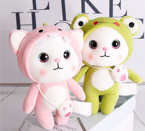 Gấu bông chó hàng cao cấp mềm mịn - thú nhồi bông size 28cm