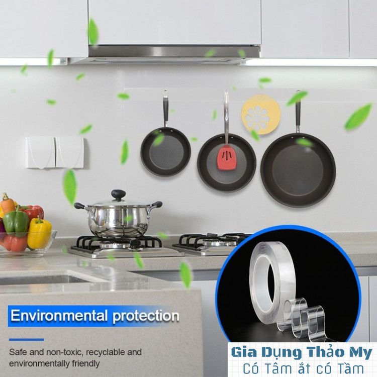 Băng dính 2 mặt siêu dính silicon