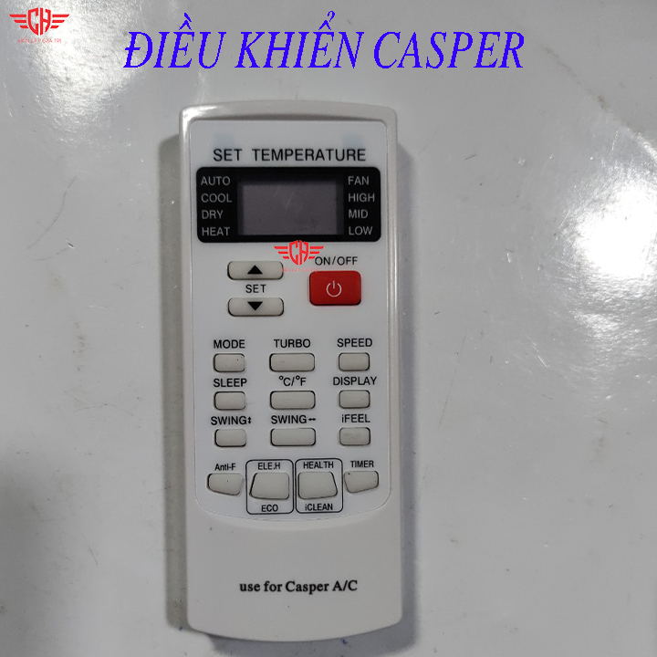 ĐIỀU KHIỂN ĐIỀU HÒA CASPER