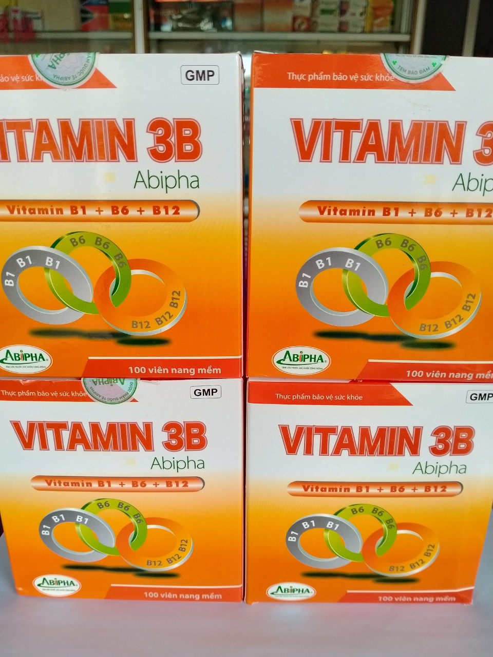 VITAMIN 3B Abipha Hộp 100 viên