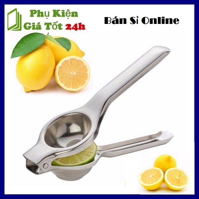 Dụng Cụ Vắt Ép Nước Chanh  INOX Cao Cấp  - Dụng Cụ Vắt Chanh Tiện Dụng