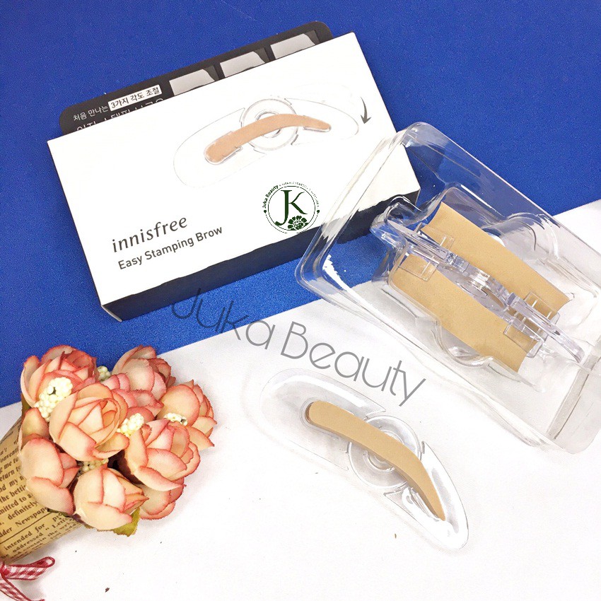 Khuôn tạo dán chân mày Innisfree Easy Stamping Brow