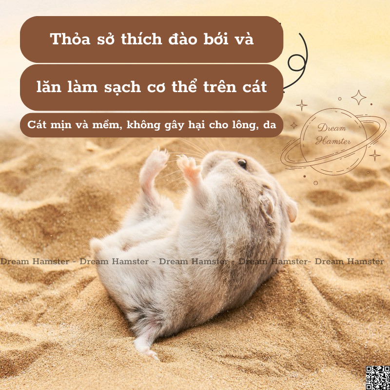 Yee Desert Bath Sand for Hamsters