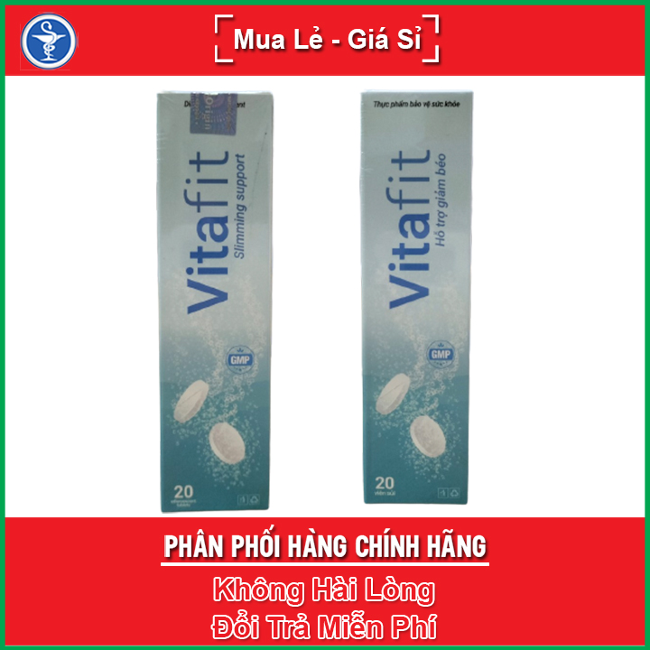 Vitafit – Hỗ Trợ Giảm Béo (Hộp 20 Viên Sủi) Yes Pharmacy