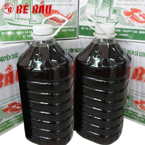 Giá sĩ nước mắm Bé Bâu canh 5 lít loại kho nấu