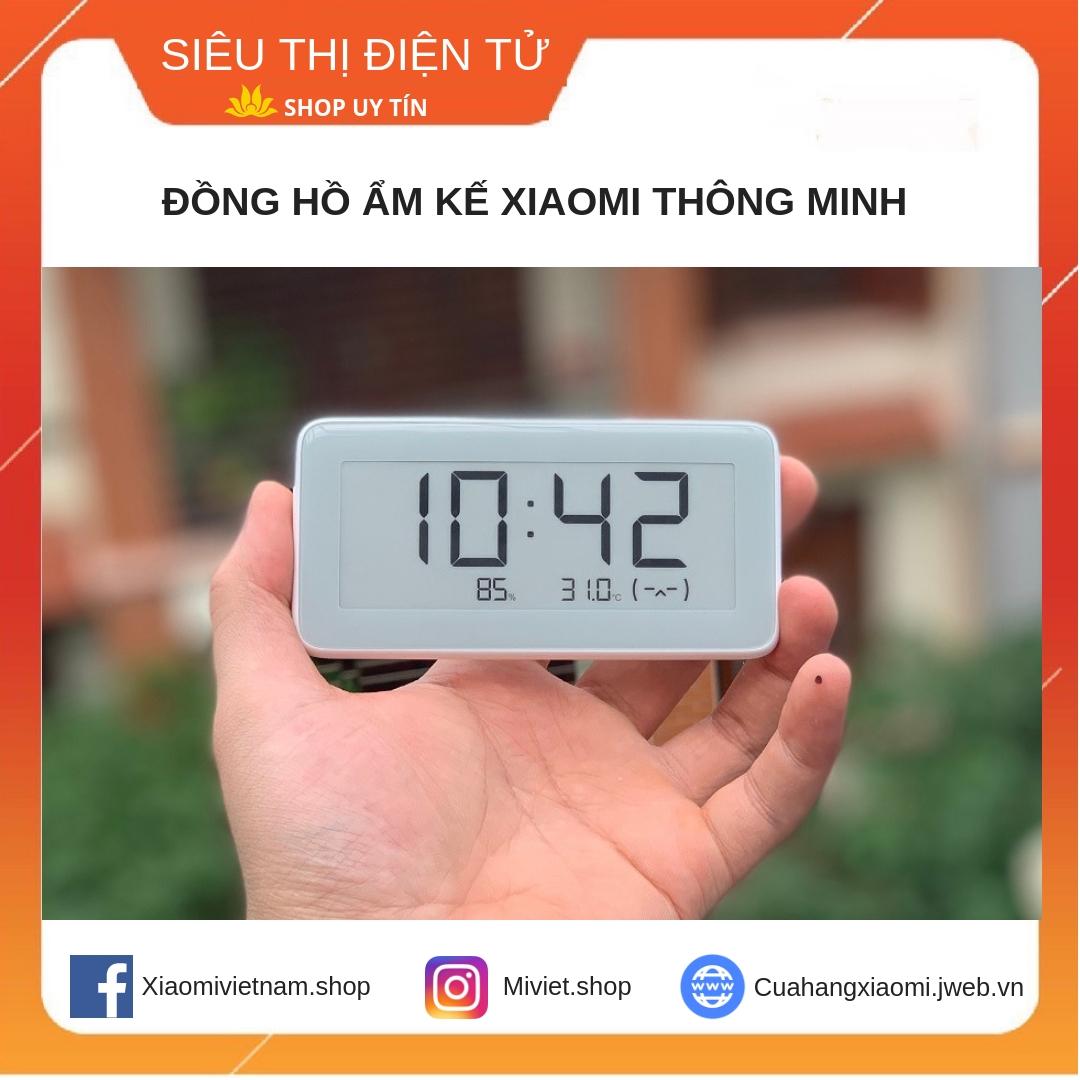 [FREESHIP MAX] [CHÍNH HÃNG XIAOMI] ĐỒNG HỒ ẨM KẾ XIAOMI THÔNG MINH